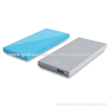 Thin Power Banks for Mobile Phones with 8,000mAh Capacity, Portable and Stylish Design